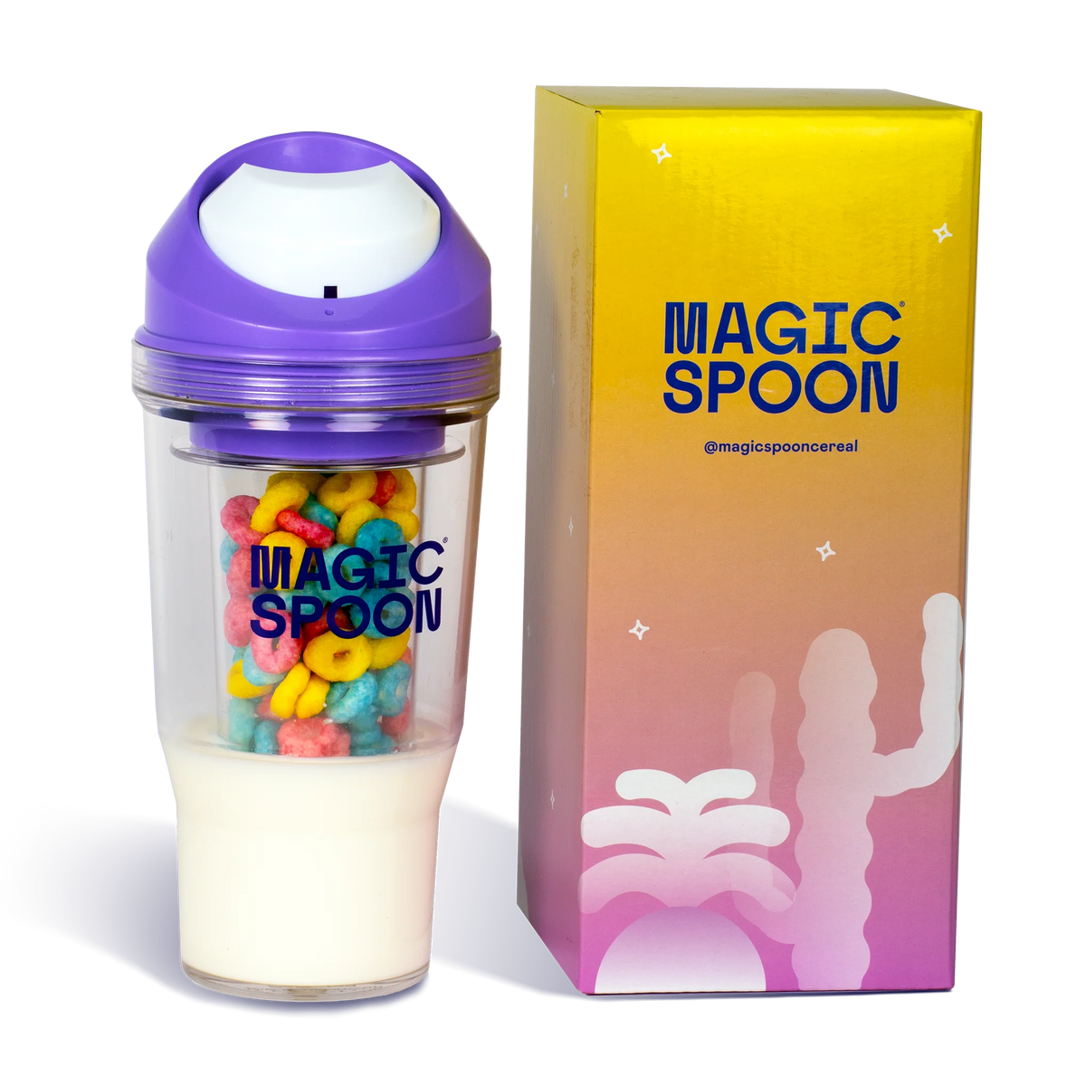 Magic Crunch Cup - Take your cereal on-the-go!