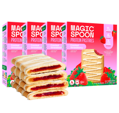 Frosted Strawberry - 16 Pastries (4 Boxes)