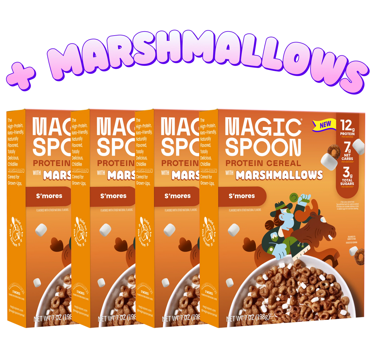 S'mores - Protein Cereal with Marshmallows
