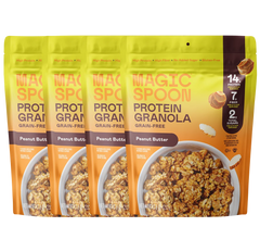 Peanut Butter - 4 Bags of Granola