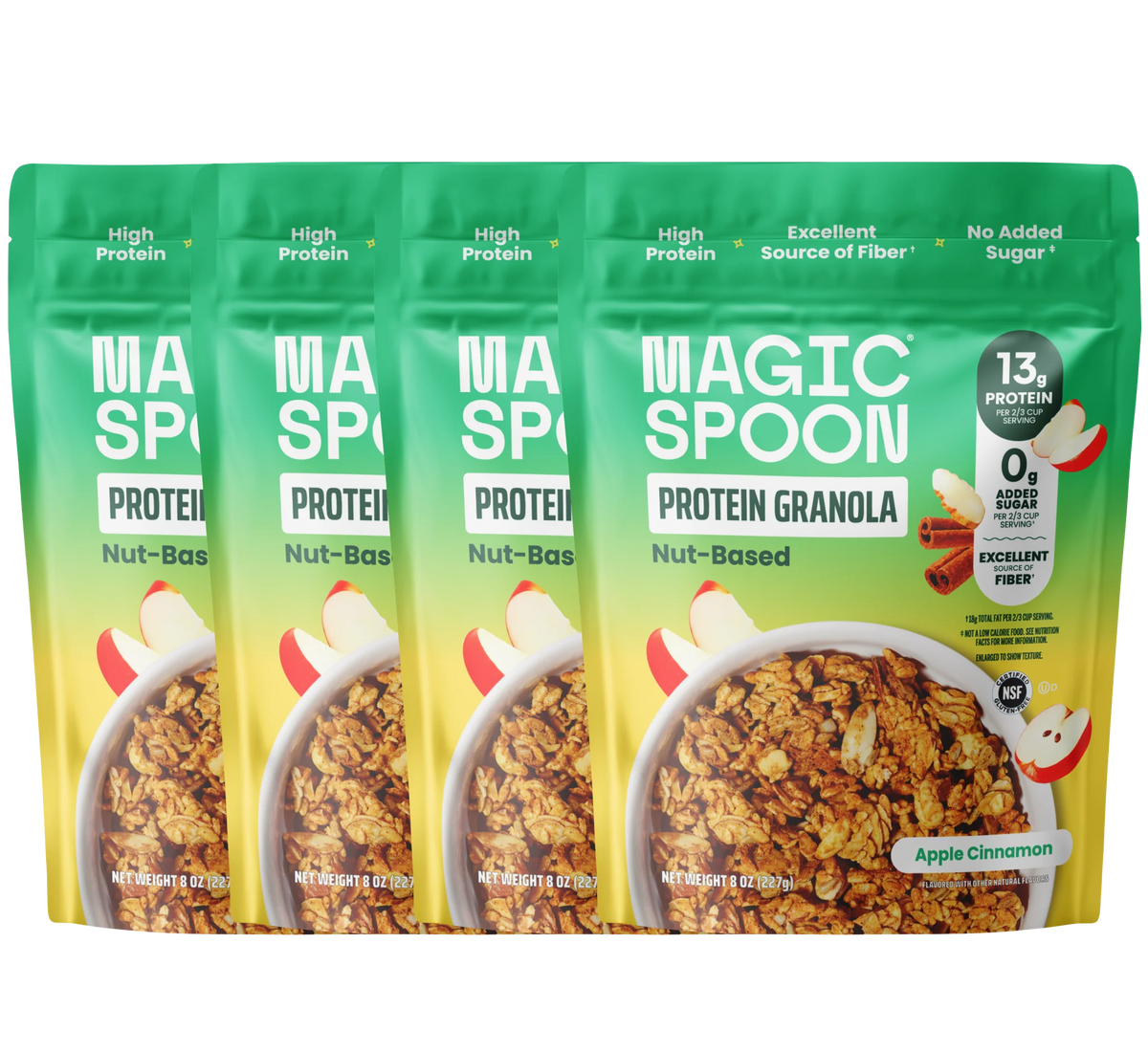 Apple Cinnamon - 4 Bags of Granola