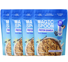 Blueberry Vanilla Almond - 4 Bags of Granola