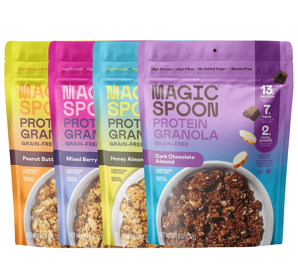 Variety 4 - 4 Bags of Granola